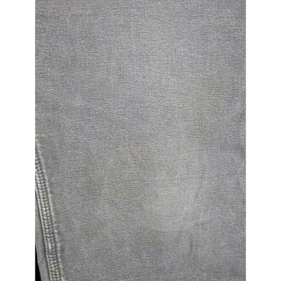 Carhartt Pants Mens 38x30 Gray Original Dungaree Fit Flannel Lined Workwear B111 - Picture 4 of 13
